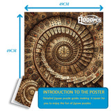 The Spiral of Fate - 1000 Pieces Jigsaw Puzzle