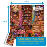 Crystal Petal Sweetshop - 1000 Pieces Jigsaw Puzzle