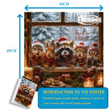 Yuletide Neighbors - 1000 Pieces Jigsaw Puzzle