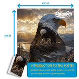 The life of the bald eagle - 1000 Pieces Jigsaw Puzzle