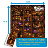 Witch's Curio Cabinet - 1000 Pieces Jigsaw Puzzle