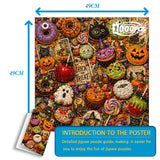 Halloween Sweet Treats - 1000 Pieces Jigsaw Puzzle