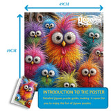 Wacky Feathers - 1000 Pieces Jigsaw Puzzle