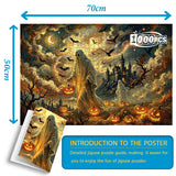 Under the Pumpkin Moon - 1000 Pieces Jigsaw Puzzle