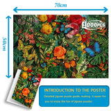 Botanical Menagerie - 1000 Pieces Jigsaw Puzzle