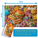 Munchie Madness - 1000 Pieces Jigsaw Puzzle