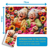 Forever Young Garden - 1000 Pieces Jigsaw Puzzle