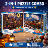 The Ghostly Steam  - 1000 Pieces Jigsaw Puzzle