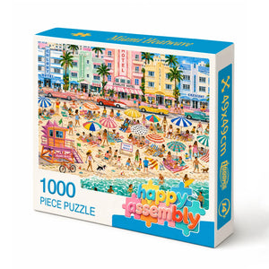 Pastel Seaside Sunset- 1000 Pieces Jigsaw Puzzle