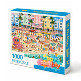 Pastel Seaside Sunset- 1000 Pieces Jigsaw Puzzle